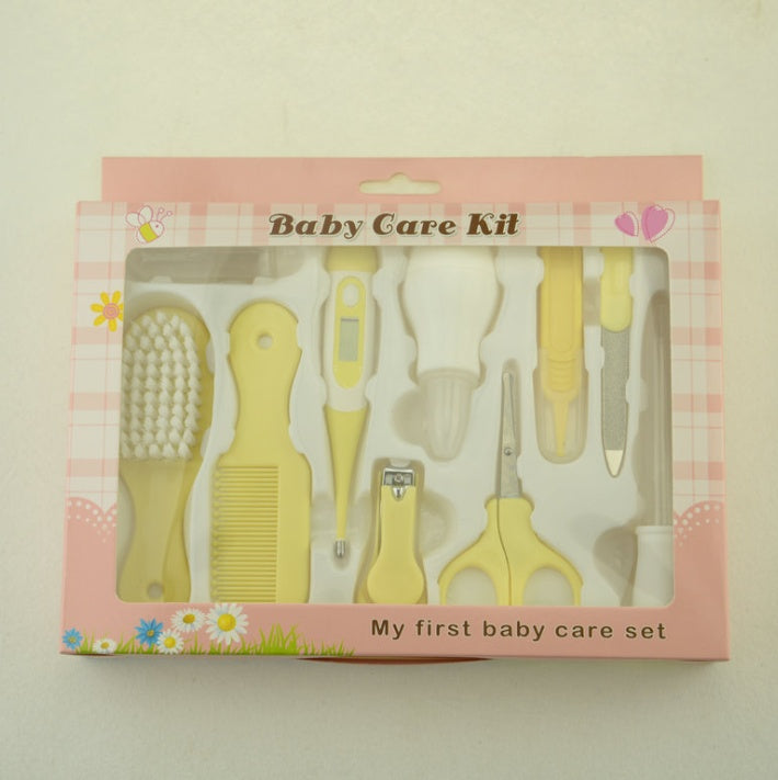 Maternal and Infant Thermometer Feeding Nasal Nasal Care 10 Piece Set Baby Manicure Clamp Nail Clipper Set Maternal and Infant Thermometer Feeding Nasal Nasal Care 10 Piece Set Baby Manicure Clamp Nail Clipper Set